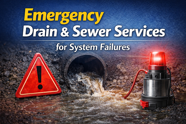 Emergency Drain & Sewer