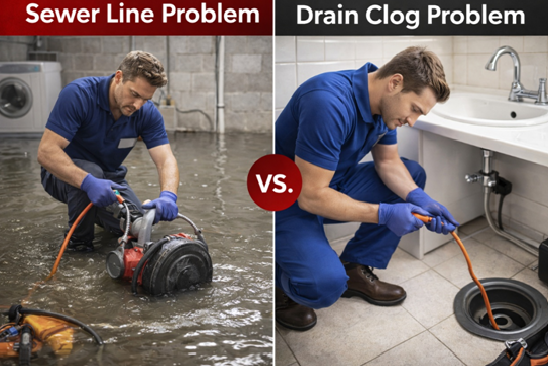 How Sewer Line Problems Differ From Regular Drain Clogs
