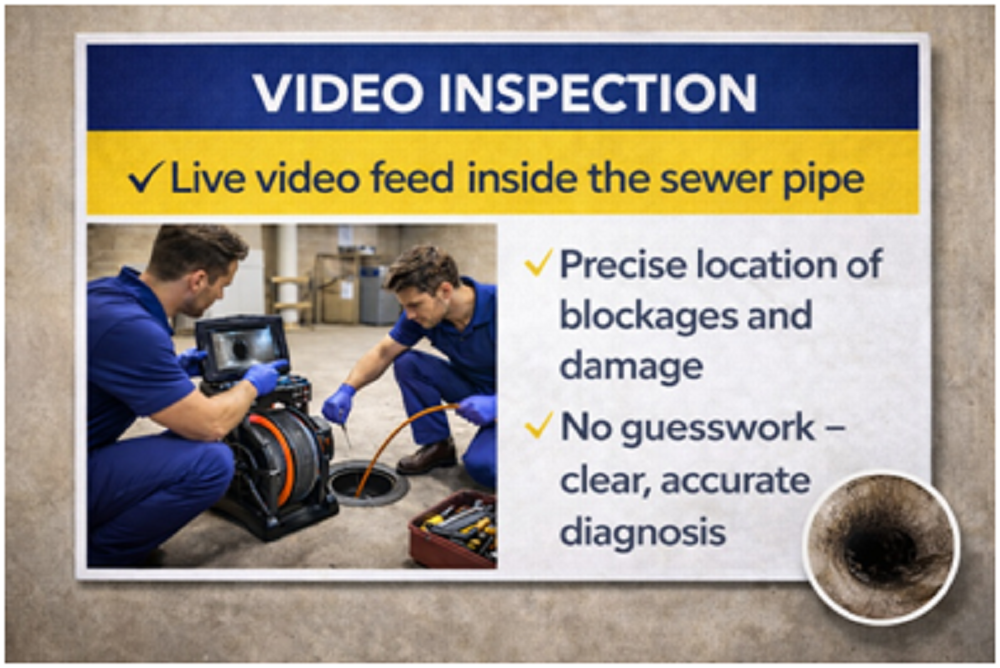 Sewer Line Problems Are Diagnosed