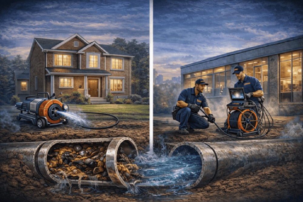 Sewer Line Services for Residential and Commercial Systems