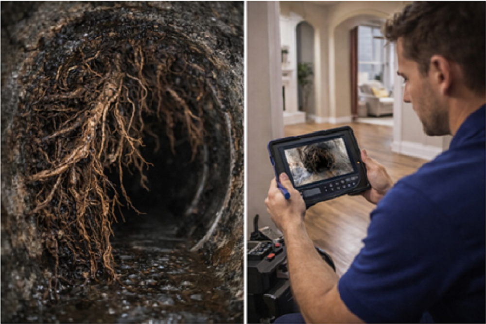 Tree Roots Are Attracted to Sewer Lines