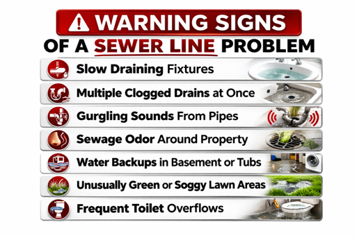 sewer line problem